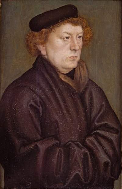 Portrait of a Scholar by Lucas Cranach the Elder